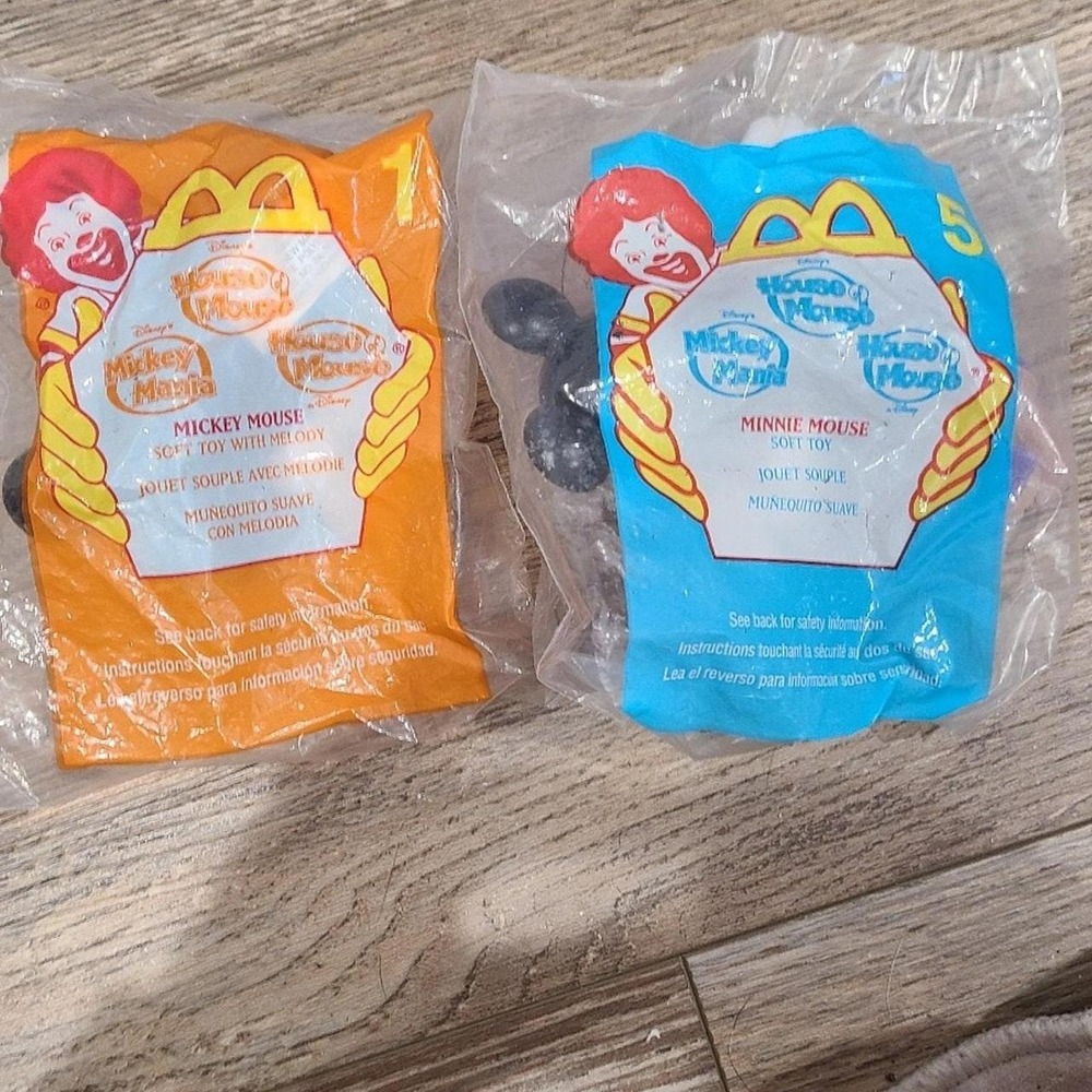 Mickey Mouse McDonald's Toys